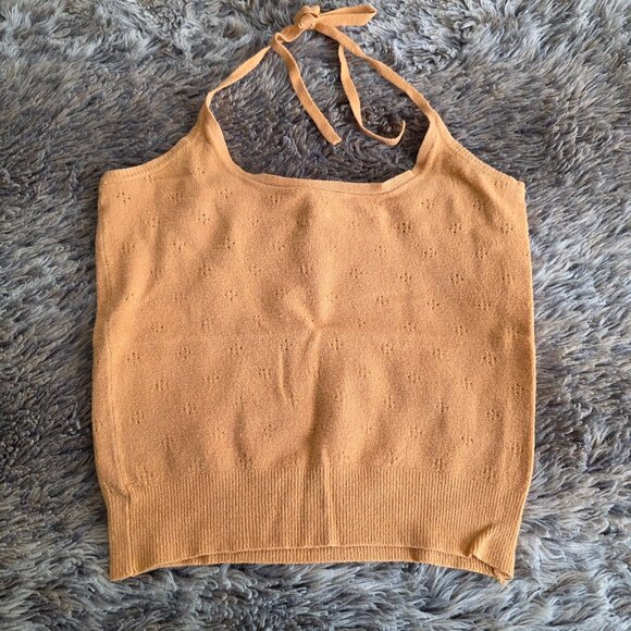 Guess Halter crop Top orange S - Picture 1 of 5